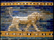 Lion on the Ishtar gate of Babylon